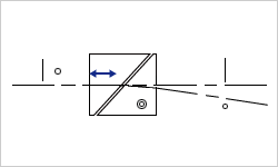 MgF2 Crystal Air-Space Rochon Prism