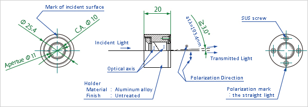 Dimension of Air-gap QLP