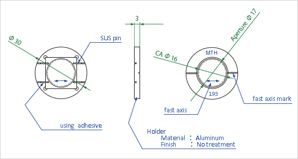 Dimension of MTH193 C.A.φ30